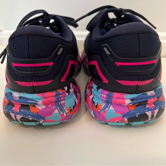 brooks ghost 15 women’s Athletic Shoes Sneakers 10 Wide Blue Pink Purple - Picture 8 of 13